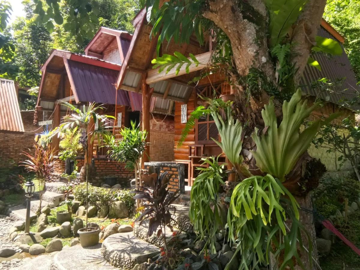 بوكيت لاوانج Lucky Bamboo'Bungalows-Resto And Orangutan Jungle Trekking Tours المظهر الخارجي الصورة