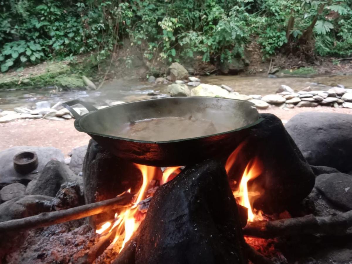 بوكيت لاوانج Lucky Bamboo'Bungalows-Resto And Orangutan Jungle Trekking Tours المظهر الخارجي الصورة