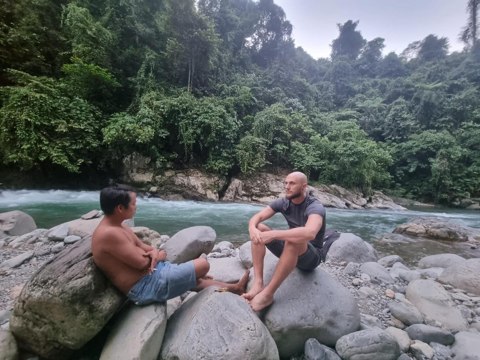 بوكيت لاوانج Lucky Bamboo'Bungalows-Resto And Orangutan Jungle Trekking Tours المظهر الخارجي الصورة